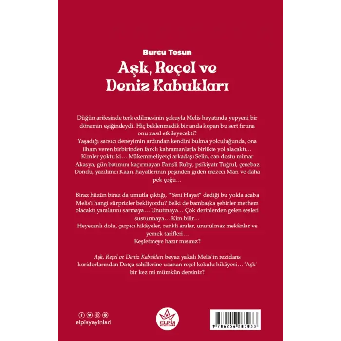 Aşk, Reçel ve Deniz Kabukları 2. Baskı - Burcu Tosun - Elpis Yayınları -