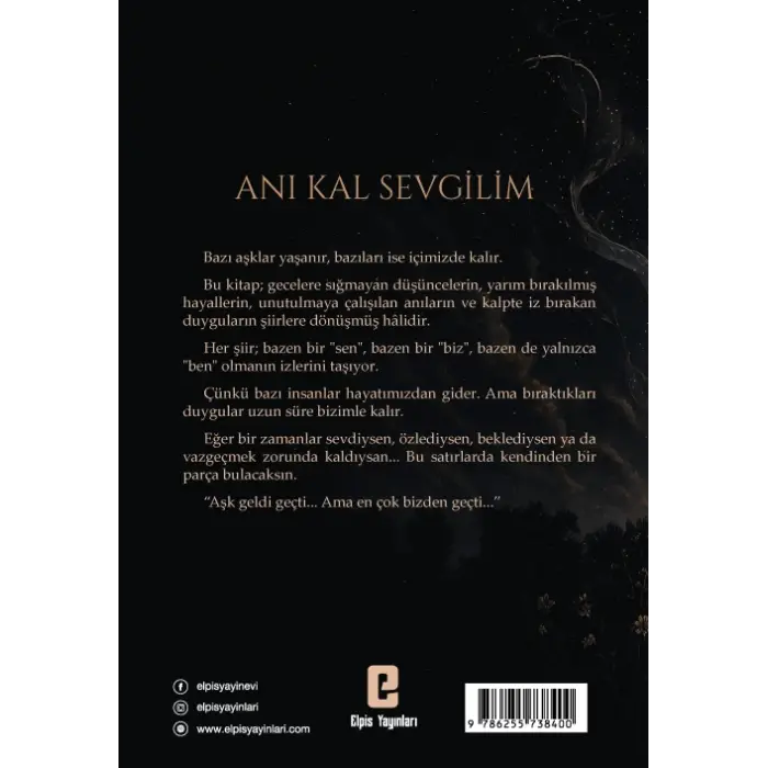 Anı Kal Sevgilim