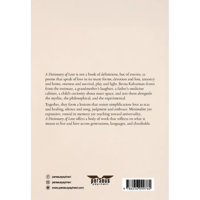 A Dictionary Of Love