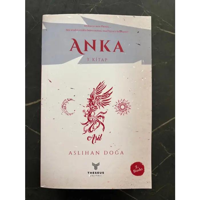 Anka Serisi- Aslıhan Doğa- Theseus Yayınevi- (Anka1- Anka 2- Anka 3- Anka 4- Anka 5)