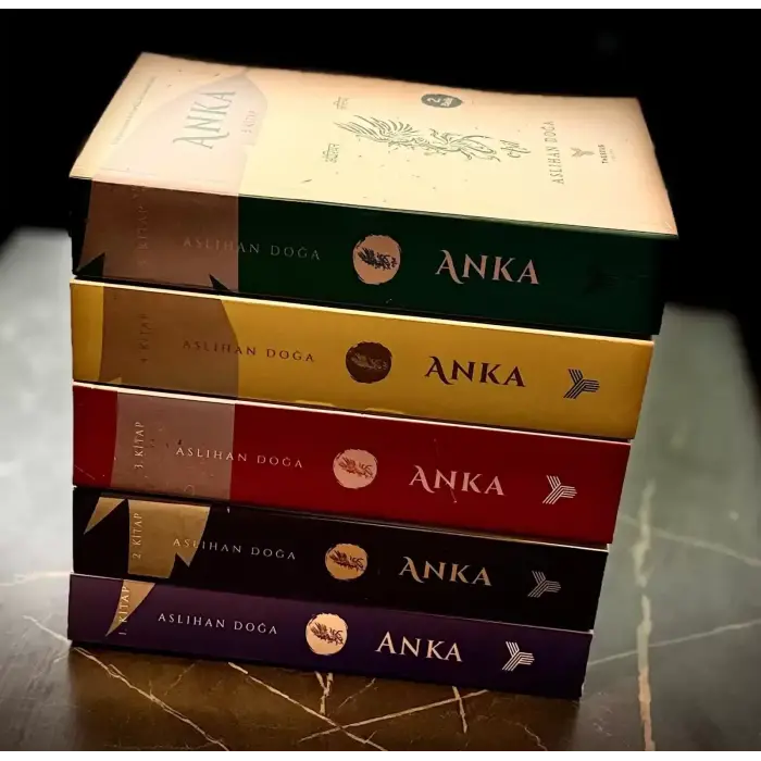 Anka Serisi- Aslıhan Doğa- Theseus Yayınevi- (Anka1- Anka 2- Anka 3- Anka 4- Anka 5)