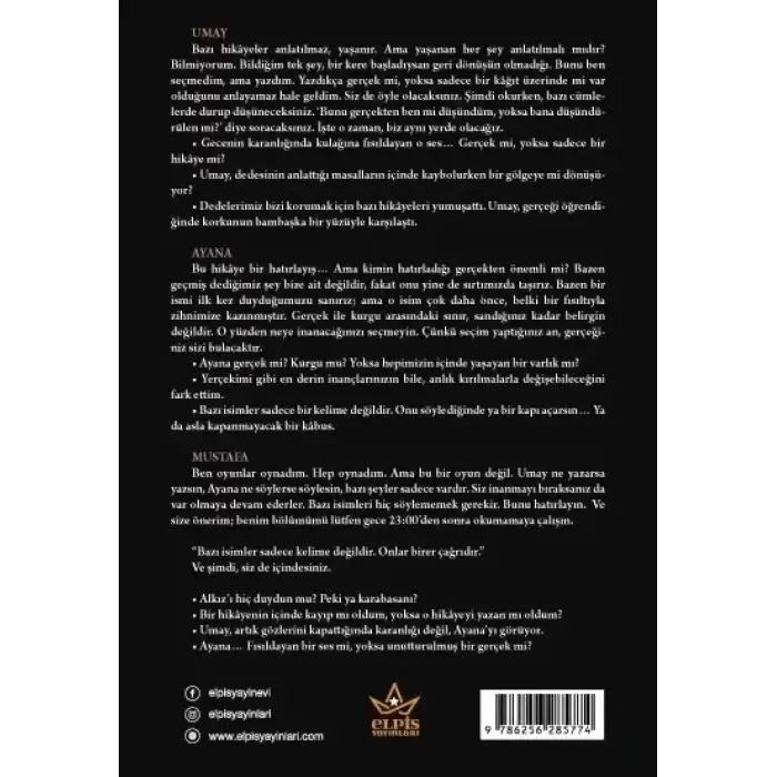 Ayana – Sınır Dünya: İlk Temas- Mehmet Uğur Toksarı- Elpis Yayınları