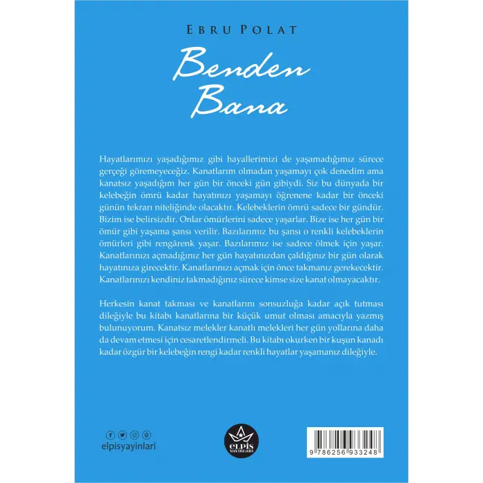 Benden Bana - Ebru Polat - Elpis Yayınları -