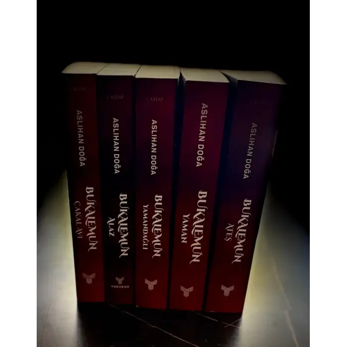 Bukalemun Serisi- Aslıhan Doğa- Theseus Yayınevi- (Bukalemun: Çakal Avı- Alaz- Yamandağlı- Yaman- Ateş)