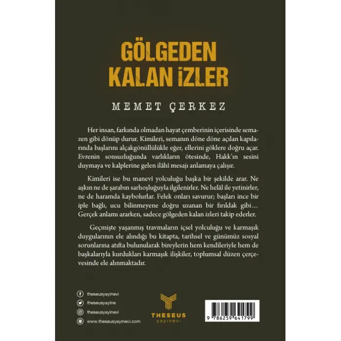 Gölgeden Kalan İzler - Memet Çerkez - Theseus Yayınevi