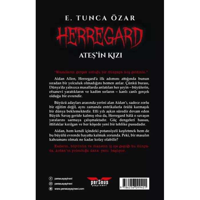 Herregard – Ateş’in Kızı - E. Tunca Özar - Perseus Yayınevi