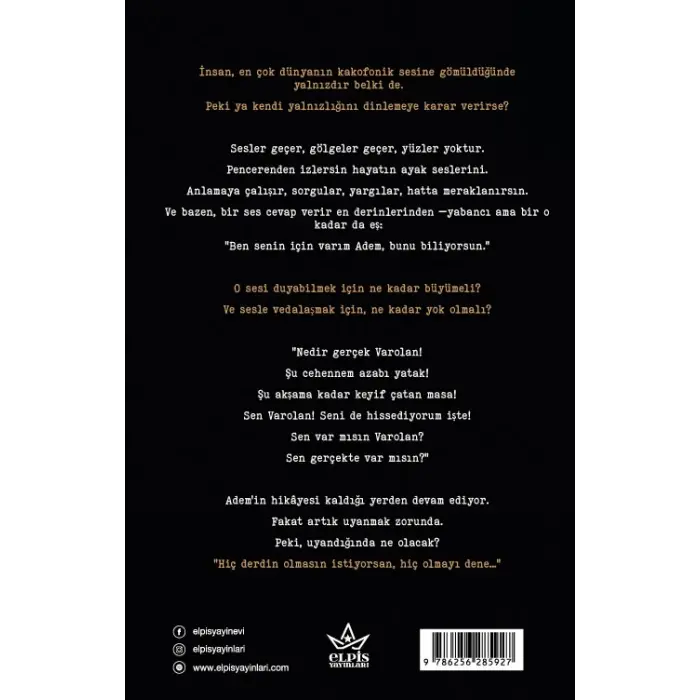 İnsanrı – Hiçliğin Yankısı - Muhammed Altuntaş - Elpis Yayınları