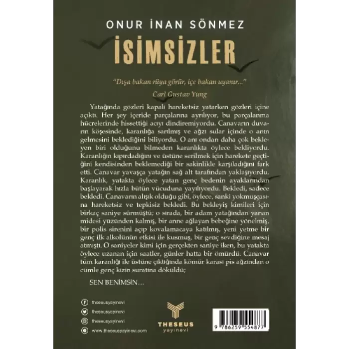 İsimsizler- Onur İnan Sönmez-Theseus Yayınevi