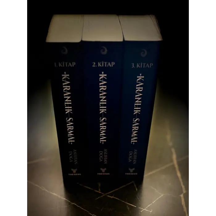 Karanlık Sarmal Serisi - Aslıhan Doğa- Theseus Yayınevi- (Karanlık Sarmal 1- Karanlık Sarmal 2- Karanlık Sarmal 3)