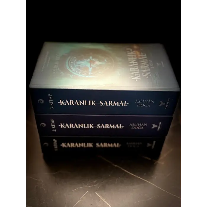 Karanlık Sarmal Serisi - Aslıhan Doğa- Theseus Yayınevi- (Karanlık Sarmal 1- Karanlık Sarmal 2- Karanlık Sarmal 3)