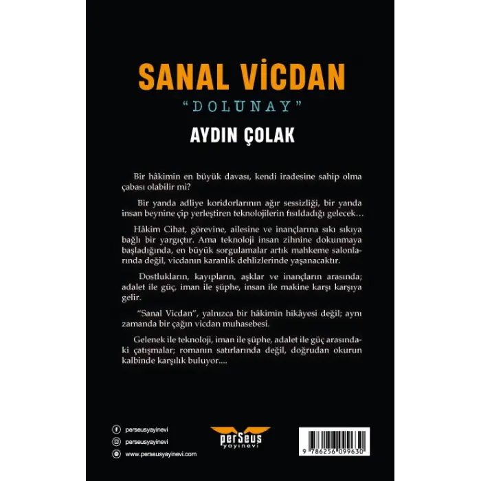 Sanal Vicdan - Dolunay - Aydın Çolak - Perseus Yayınevi