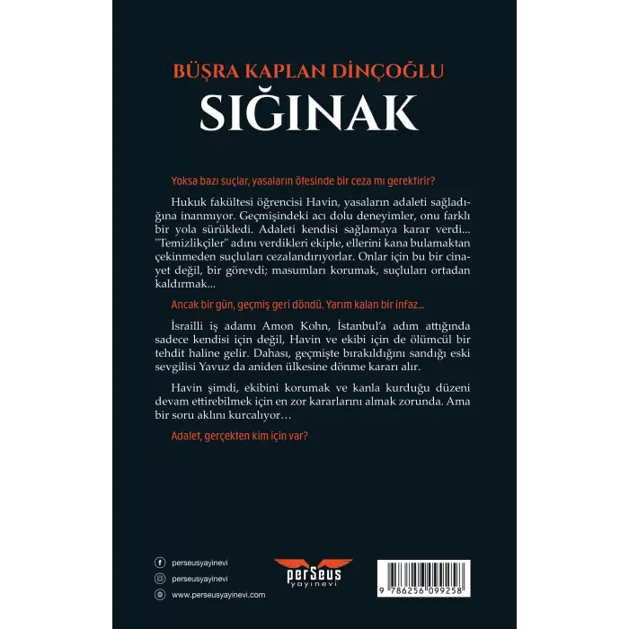 Sığınak - Büşra Kaplan Dinçoğlu, Perseus Yayınevi,