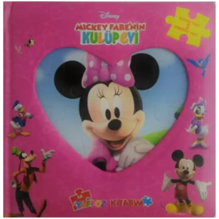 Disney Mickey Farenin Kulüp Evi - Minnie İlk Yapboz Kitabım
