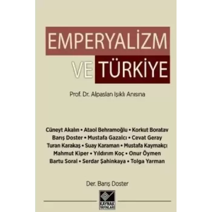 Emperyalizm ve Türkiye