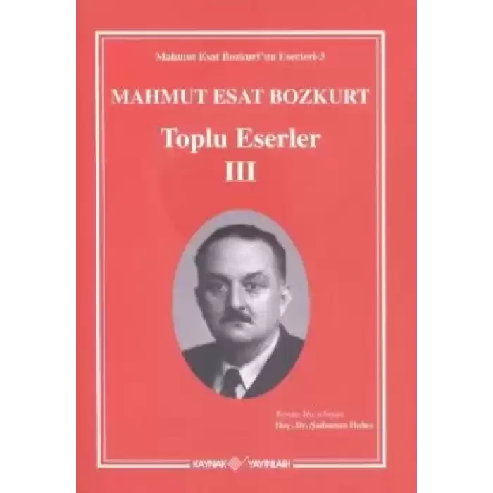 Mahmut Esat Bozkurt Toplu Eserler 3