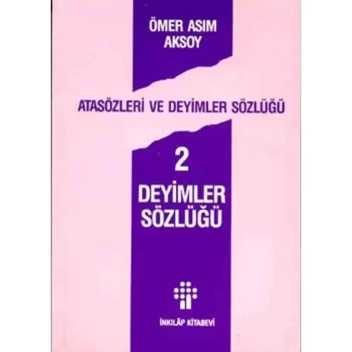 Deyimler Sözlüğü 2