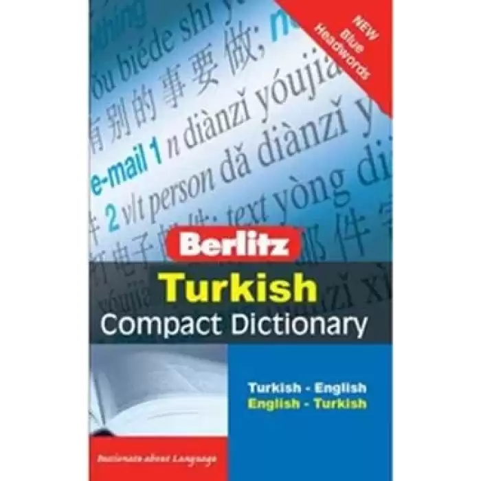 Bertlitz Turkish Compact Dictionary (Türkish-English - English-Turkish)
