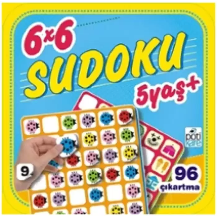 6 x 6 Sudoku - 9 (5 Yaş +)
