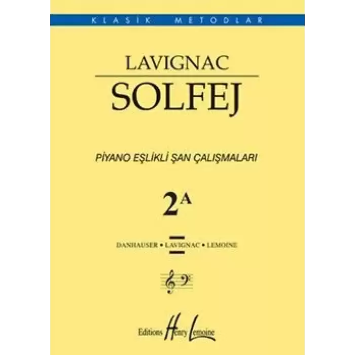 Lavignac Solfej 2A