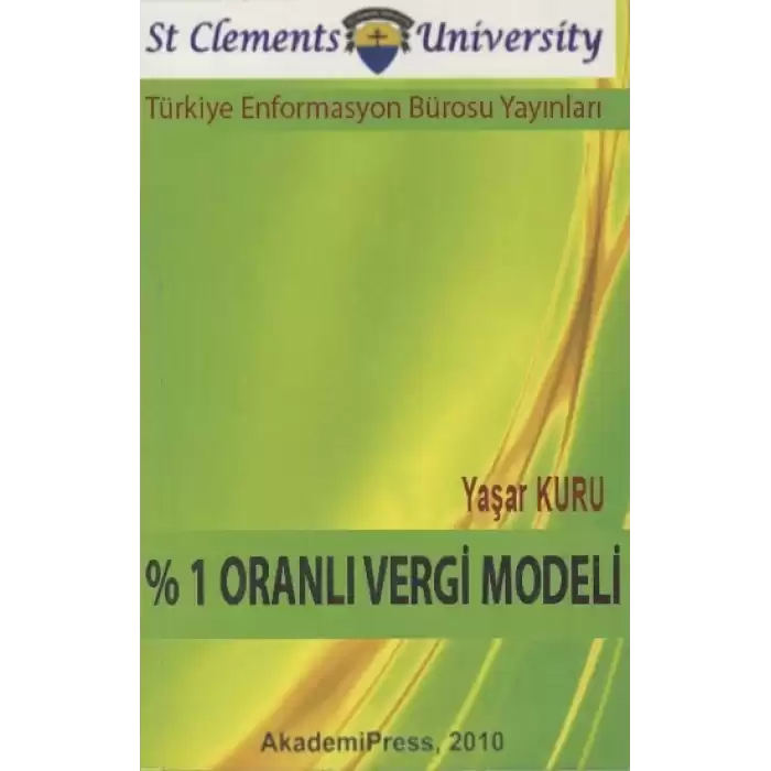 %1 Oranlı Vergi Modeli