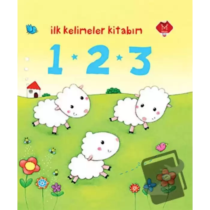 1 - 2 - 3 - İlk Kelimeler Kitabım (Ciltli)