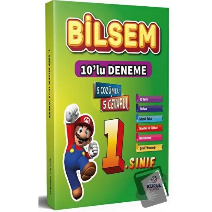 1. Sınıf Bilsem 10’lu Deneme Sınavı Seti