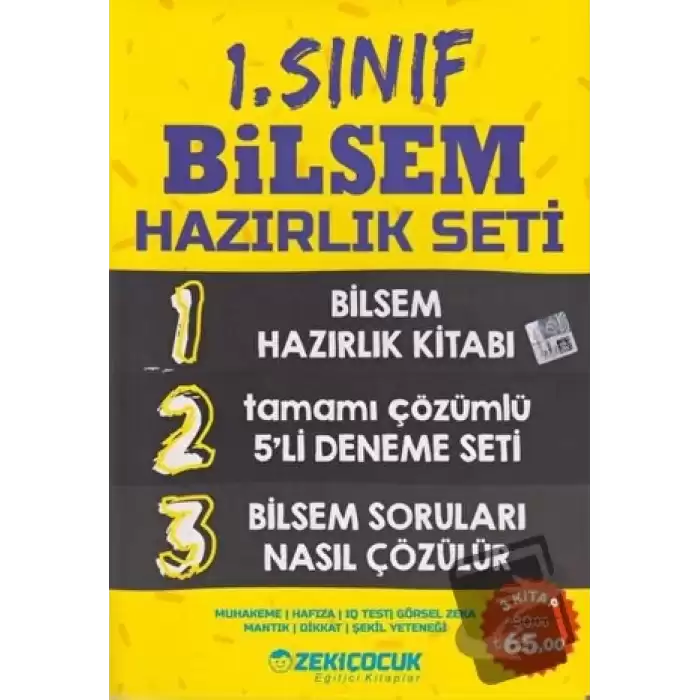 1. Sınıf BİLSEM Hazırlık Seti