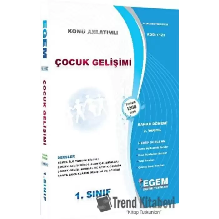 1. Sınıf Çocuk Gelişimi Konu Anlatımlı Soru Bankası