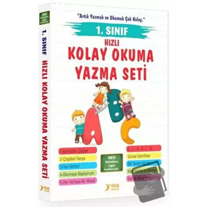 1. Sınıf Okuma Yazma Seti (5 Kitap Takım)