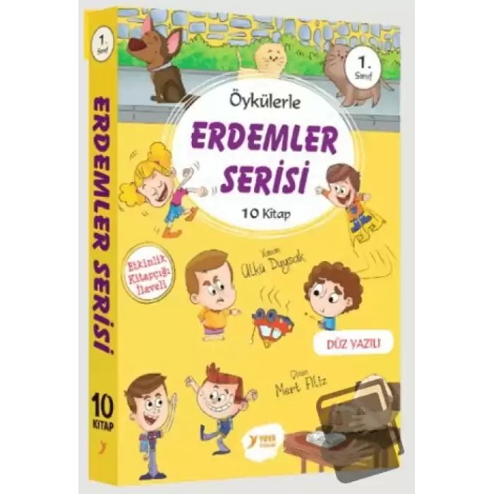 1. Sınıf Öykülerle Erdemler Serisi Seti (10 Kitap Takım)