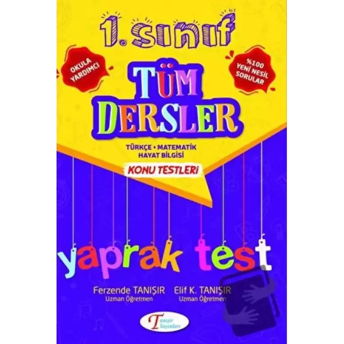 1. Sınıf Tüm Dersler Konu Testleri Test