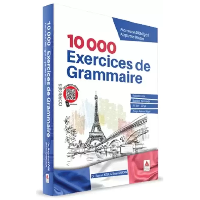 10 000 Exercices de Grammaire Fransızca Dilbilgisi Alıştırma Kitabı