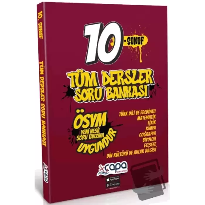 10. Sınıf Tüm Dersler Soru Bankası