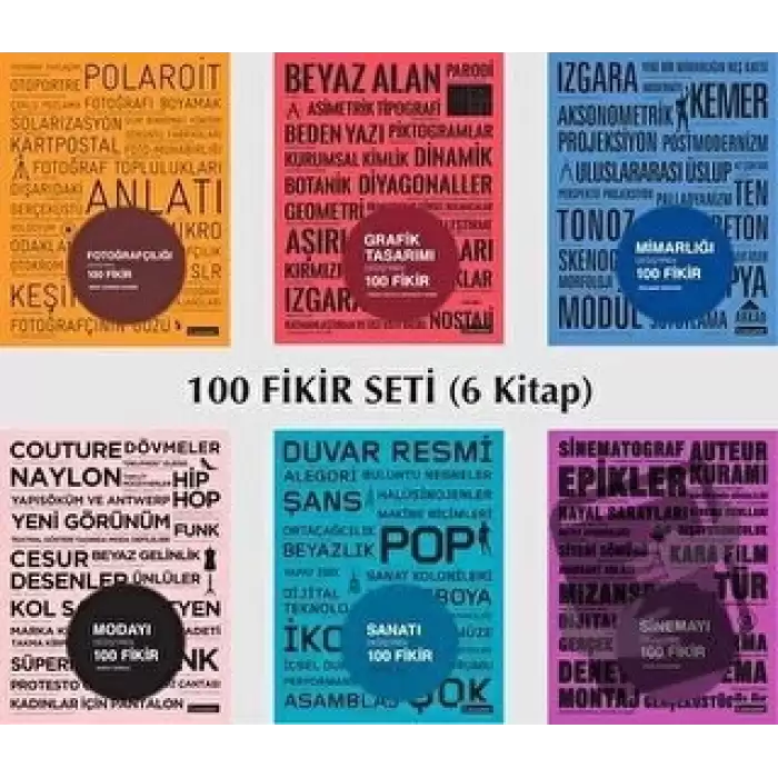 100 Fikir Seti (6 Kitap Takım)