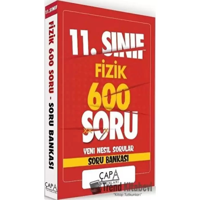 11. Sınıf Fizik Soru Bankası 600 Soru