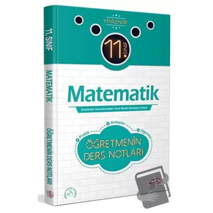 11. Sınıf Matematik Öğretmenin Ders Notları