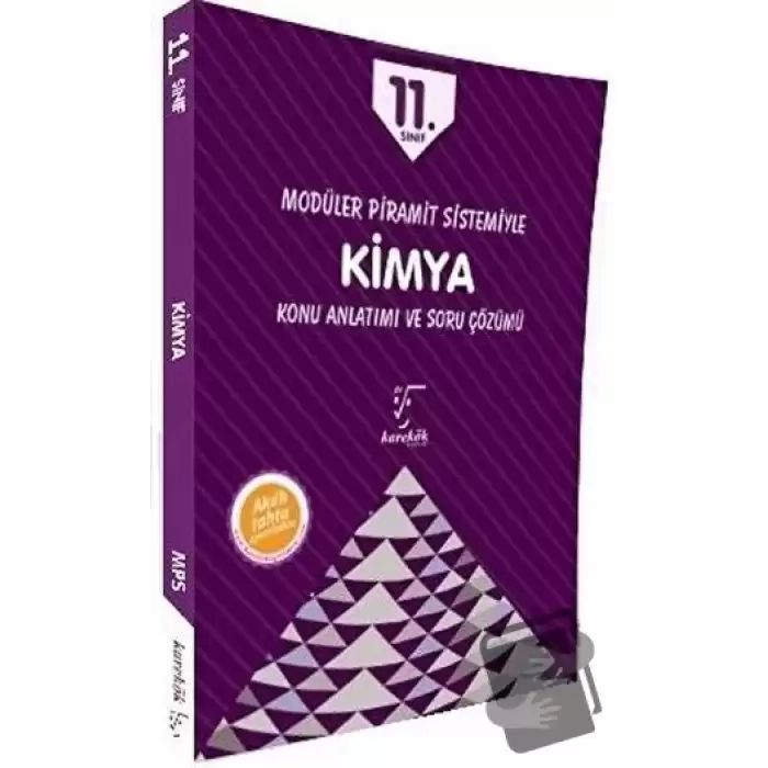 11. Sınıf Modüler Piramit Sistemiyle Kimya Konu Anlatımı ve Soru Çözümü (3 Kitap)