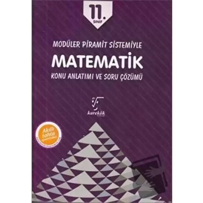 11. Sınıf Modüler Piramit Sistemiyle Matematik Konu Anlatımı ve Soru Çözümü