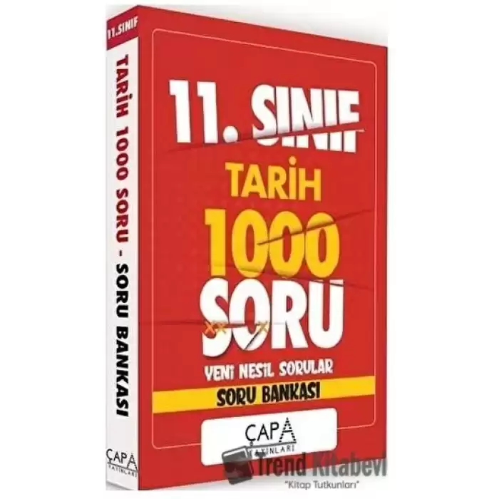 11. Sınıf Tarih Soru Bankası