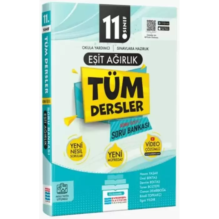 11. Sınıf Tüm Dersler Eşit Ağırlık Konu Özetli Soru Bankası