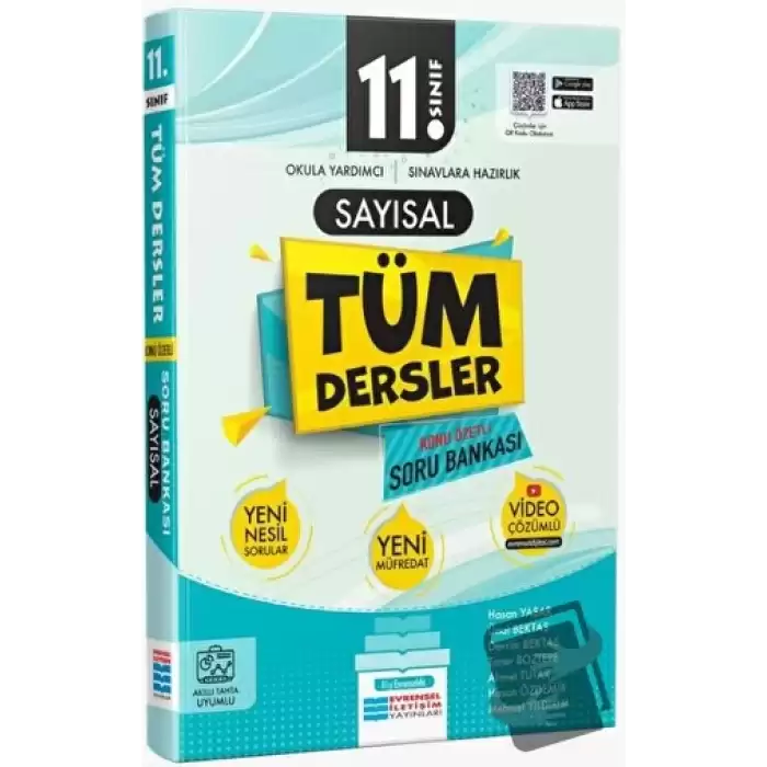 11. Sınıf Tüm Dersler Sayısal Konu Özetli Soru Bankası