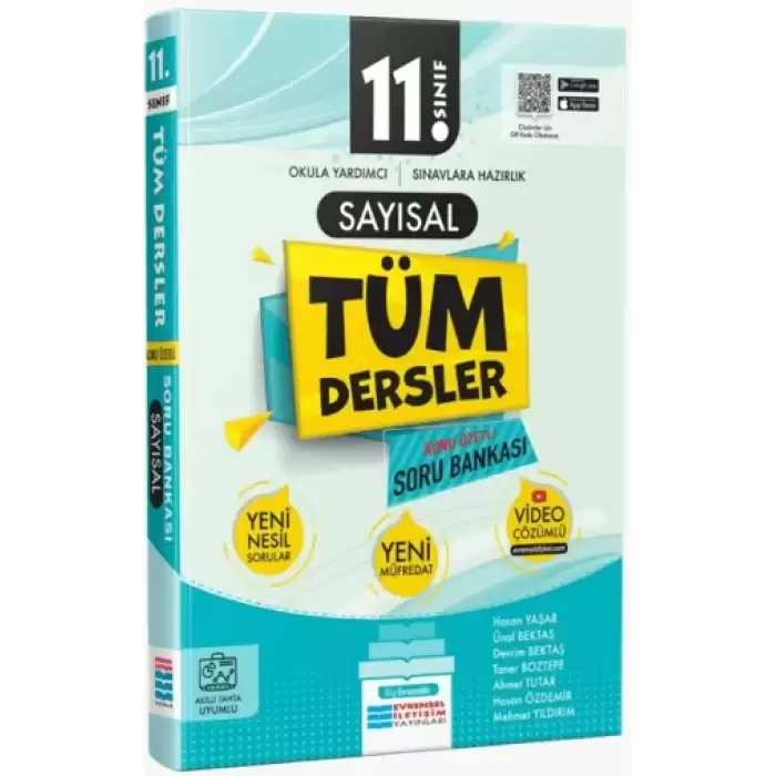 11. Sınıf Tüm Dersler Sayısal Konu Özetli Soru Bankası