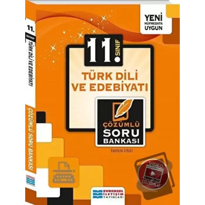 11. Sınıf Türk Dili ve Edebiyatı Video Çözümlü Soru Bankası