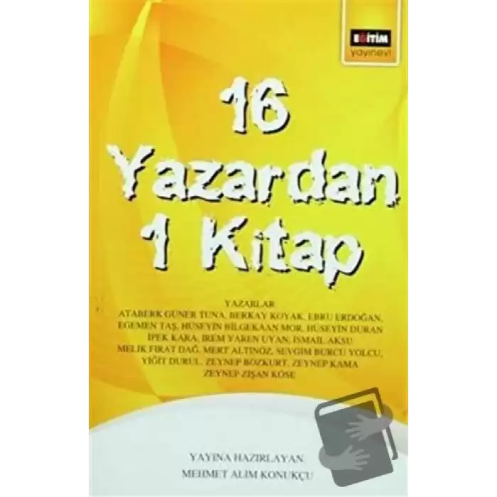 16 Yazardan 1 Kitap