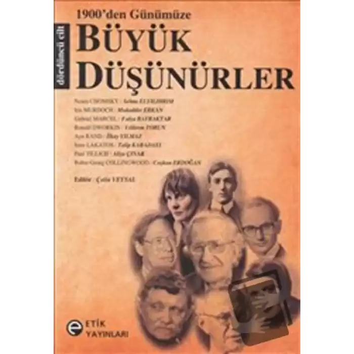 1900’den Günümüze Büyük Düşünürler 4. Cilt (Ciltli)