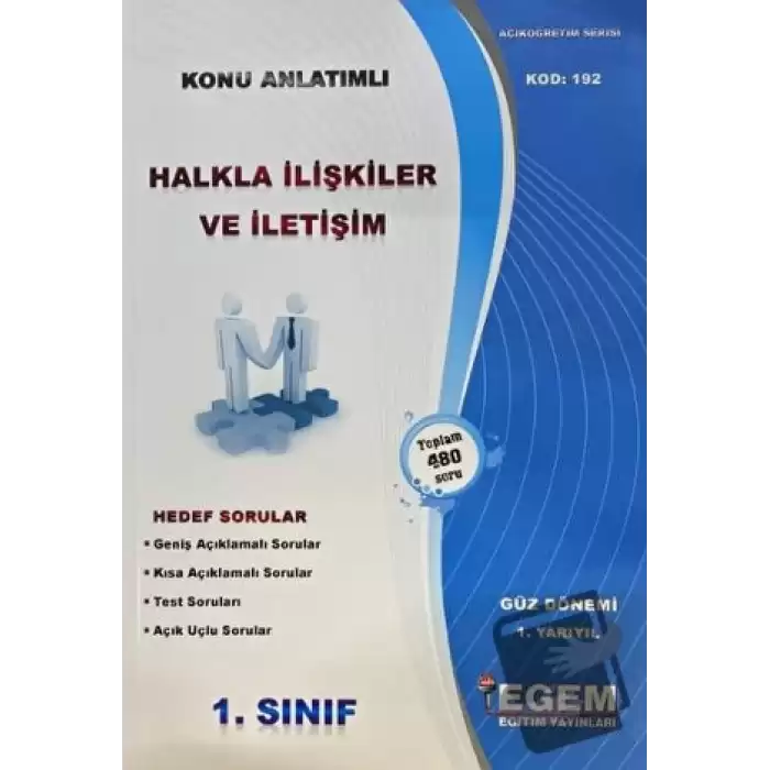 1.Sınıf Halkla İlişkiler ve İletişim