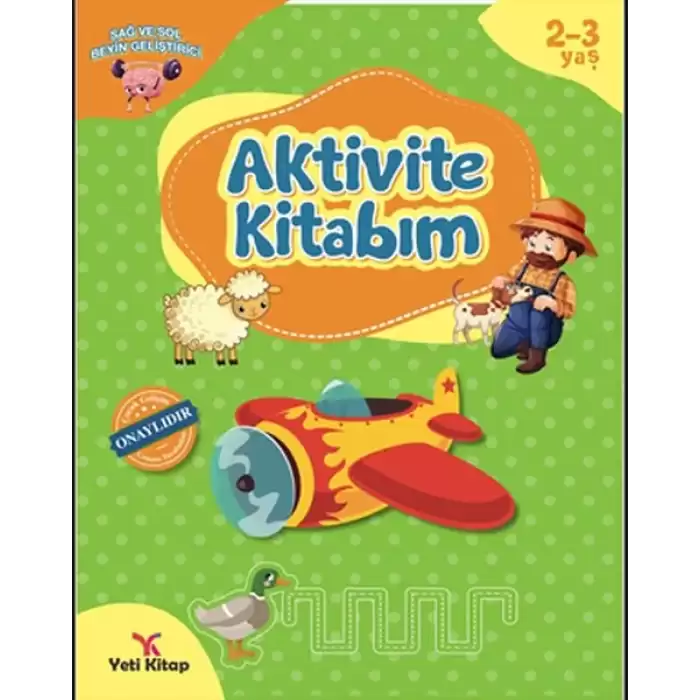 2-3 Yaş Aktivite Kitabı