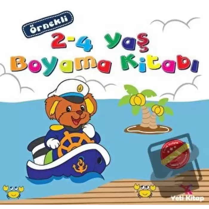 2 - 4 Yaş Boyama Kitabı