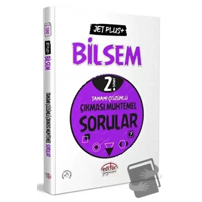 2. Sınıf Bilsem Jet Plus+ Tamamı Çözümlü Çıkması Muhtemel Sorular