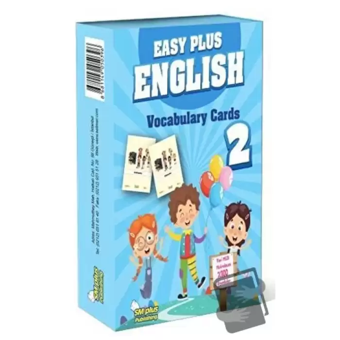 2. Sınıf Easy Plus English Kelime Kartları